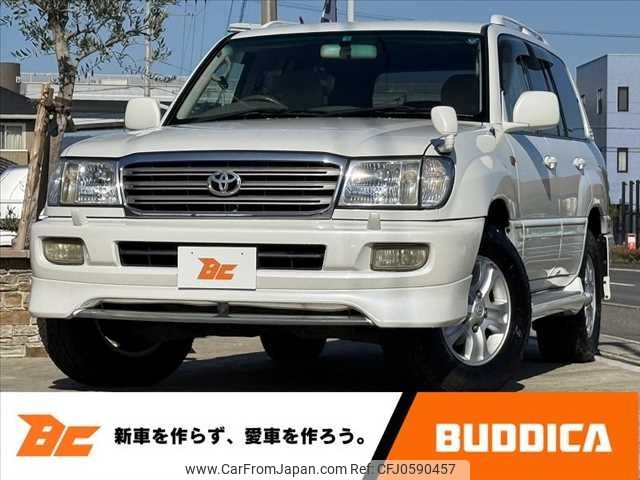 toyota land-cruiser-wagon 2004 -TOYOTA--Land Cruiser Wagon GH-UZJ100W--UZJ100-0148868---TOYOTA--Land Cruiser Wagon GH-UZJ100W--UZJ100-0148868- image 1