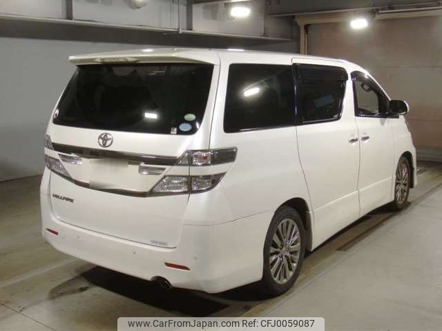 toyota vellfire 2013 -TOYOTA--Vellfire DBA-ANH20W--ANH20-8268054---TOYOTA--Vellfire DBA-ANH20W--ANH20-8268054- image 2