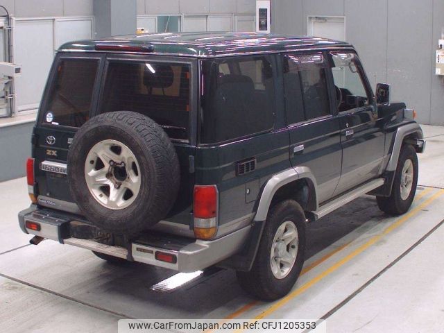 toyota land-cruiser 1999 -TOYOTA--Land Cruiser HZJ76K-0001555---TOYOTA--Land Cruiser HZJ76K-0001555- image 2