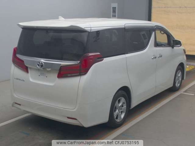 toyota alphard 2021 -TOYOTA--Alphard 3BA-AGH30W--AGH30-0394454---TOYOTA--Alphard 3BA-AGH30W--AGH30-0394454- image 2