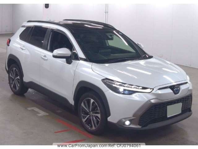 toyota corolla-cross 2022 -TOYOTA 【滋賀 301ﾋ9371】--Corolla Cross 6AA-ZVG11--ZVG11-1038872---TOYOTA 【滋賀 301ﾋ9371】--Corolla Cross 6AA-ZVG11--ZVG11-1038872- image 1