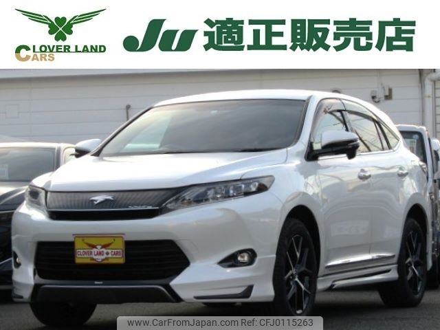 toyota harrier 2014 -TOYOTA--Harrier DBA-ZSU60W--ZSU60-0010660---TOYOTA--Harrier DBA-ZSU60W--ZSU60-0010660- image 1