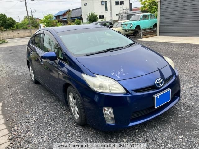 toyota prius 2009 -TOYOTA--Prius DAA-ZVW30--ZVW30-1122952---TOYOTA--Prius DAA-ZVW30--ZVW30-1122952- image 1