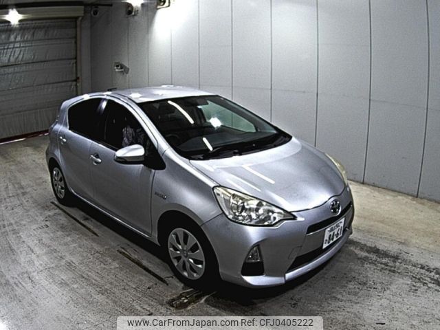 toyota aqua 2012 -TOYOTA 【岡山 502ひ8461】--AQUA NHP10-2012075---TOYOTA 【岡山 502ひ8461】--AQUA NHP10-2012075- image 1