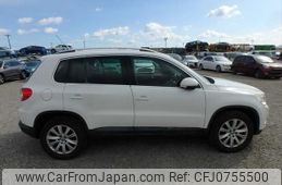 volkswagen tiguan 2011 NIKYO_SX73955