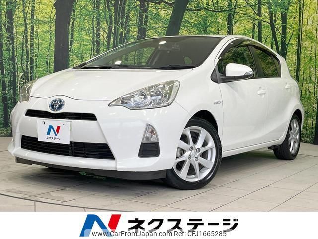 toyota aqua 2012 CFJ1665285 image 1
