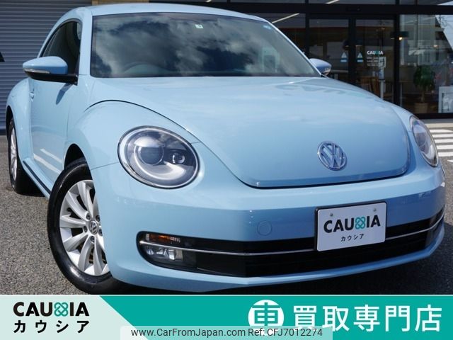 volkswagen the-beetle 2014 -VOLKSWAGEN--VW The Beetle DBA-16CBZ--WVWZZZ16ZEM647335---VOLKSWAGEN--VW The Beetle DBA-16CBZ--WVWZZZ16ZEM647335- image 1