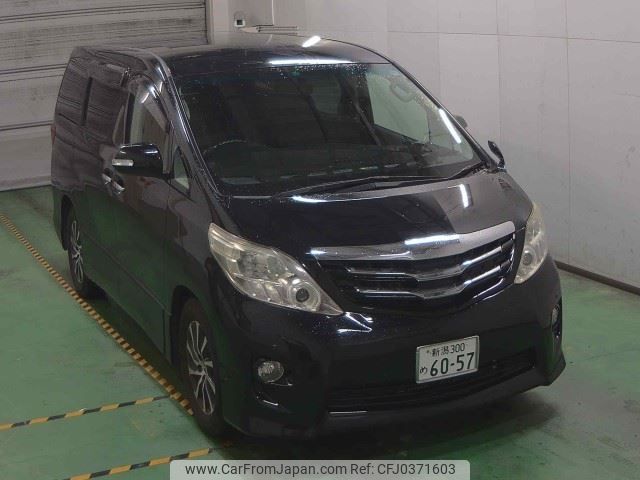 toyota alphard 2009 -TOYOTA 【新潟 300ﾒ6057】--Alphard ANH25W--8016288---TOYOTA 【新潟 300ﾒ6057】--Alphard ANH25W--8016288- image 1