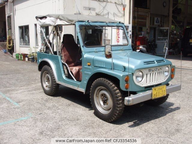 suzuki jimny 1977 -SUZUKI 【沼津 40ｱ1172】--Jimny SJ10--111256---SUZUKI 【沼津 40ｱ1172】--Jimny SJ10--111256- image 1