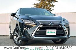 lexus rx 2019 CFJ1840689