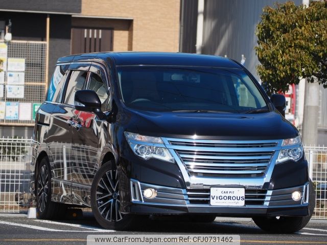 nissan elgrand 2014 -NISSAN--Elgrand DBA-TE52--TE52-075486---NISSAN--Elgrand DBA-TE52--TE52-075486- image 1