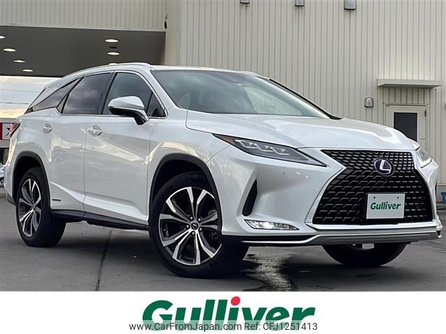 lexus rx 2022 -LEXUS--Lexus RX 6AA-GYL26W--GYL26-0005733---LEXUS--Lexus RX 6AA-GYL26W--GYL26-0005733- image 1