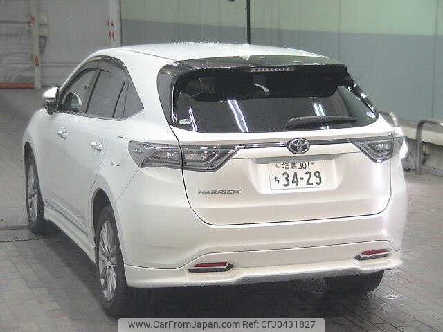 toyota harrier 2015 -TOYOTA 【福島 301ﾁ3429】--Harrier ZSU60W--0045927---TOYOTA 【福島 301ﾁ3429】--Harrier ZSU60W--0045927- image 2