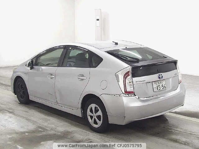 toyota prius 2012 -TOYOTA 【広島 301ﾃ4596】--Prius ZVW30--1530358---TOYOTA 【広島 301ﾃ4596】--Prius ZVW30--1530358- image 2