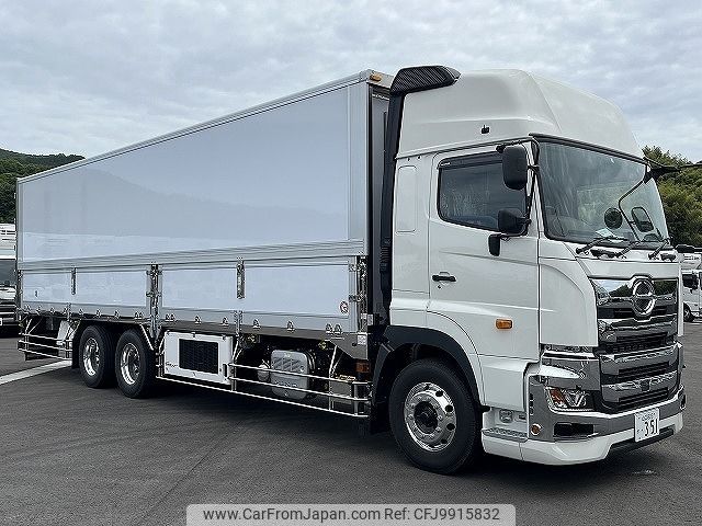 HINO   PROFIAキャリアカー Hino Profia SH 4x2 Tractor Nippon Trex Semi Trailer Set