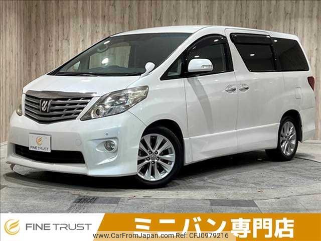 toyota alphard 2009 -TOYOTA--Alphard DBA-ANH20W--ANH20-8060217---TOYOTA--Alphard DBA-ANH20W--ANH20-8060217- image 1