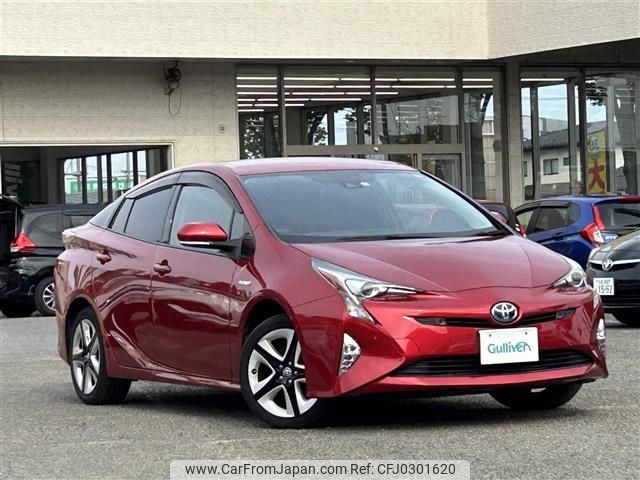 toyota prius 2017 -TOYOTA--Prius DAA-ZVW55--ZVW55-8055380---TOYOTA--Prius DAA-ZVW55--ZVW55-8055380- image 1