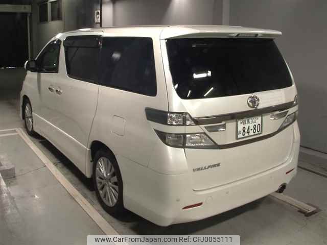 toyota vellfire 2011 -TOYOTA 【群馬 302ﾇ8480】--Vellfire ANH20W-8195731---TOYOTA 【群馬 302ﾇ8480】--Vellfire ANH20W-8195731- image 2