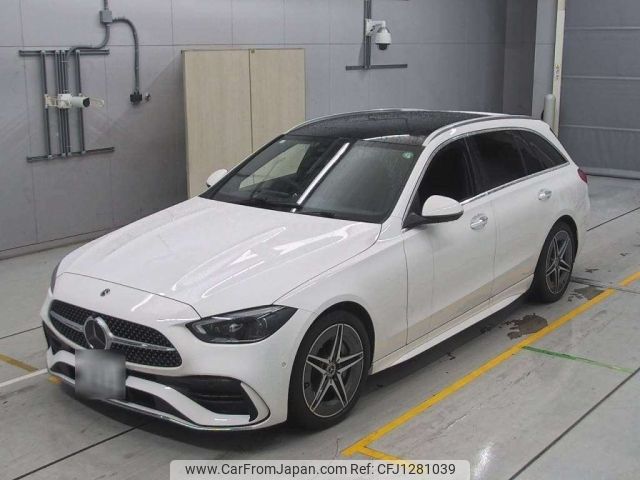 mercedes-benz c-class-station-wagon 2023 -MERCEDES-BENZ 【京都 302む2462】--Benz C Class Wagon 206204C-W1K2062042F107270---MERCEDES-BENZ 【京都 302む2462】--Benz C Class Wagon 206204C-W1K2062042F107270- image 1