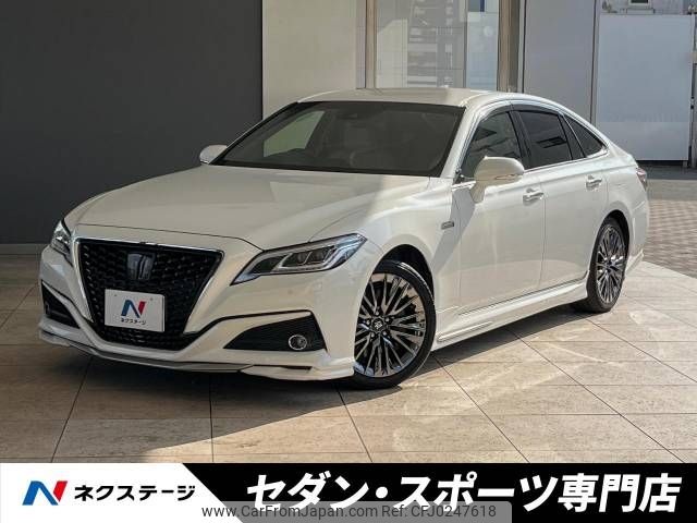 toyota crown 2018 -TOYOTA--Crown 6AA-GWS224--GWS224-1001594---TOYOTA--Crown 6AA-GWS224--GWS224-1001594- image 1