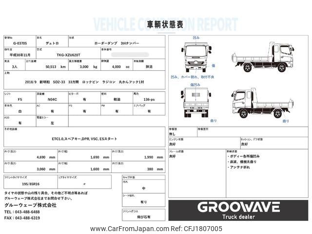 hino dutro 2018 CFJ1807005 image 2