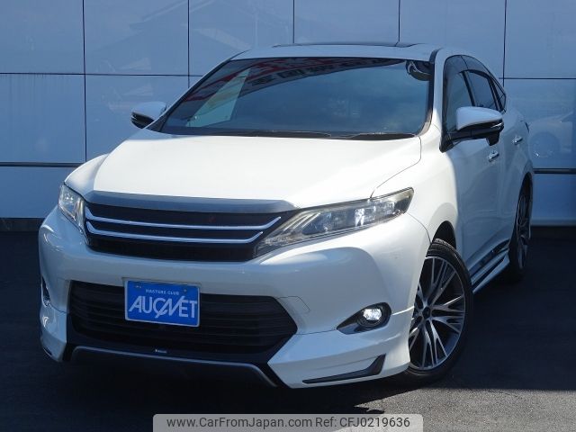 toyota harrier 2014 -TOYOTA--Harrier DBA-ZSU65W--ZSU65-00005120---TOYOTA--Harrier DBA-ZSU65W--ZSU65-00005120- image 1