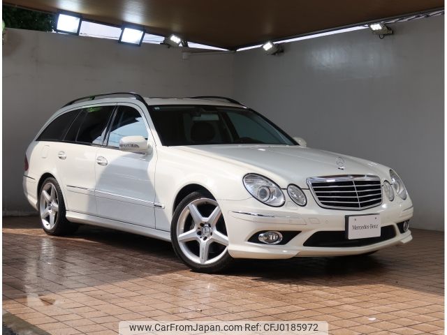 mercedes-benz e-class-station-wagon 2009 -MERCEDES-BENZ--Benz E Class Wagon CBA-211272--WDB2112721B337165---MERCEDES-BENZ--Benz E Class Wagon CBA-211272--WDB2112721B337165- image 1