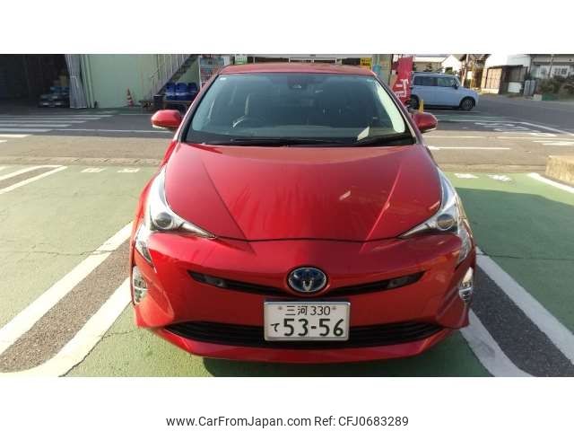 toyota prius 2017 -TOYOTA 【三河 330ﾃ5356】--Prius DAA-ZVW51--ZVW51-8034992---TOYOTA 【三河 330ﾃ5356】--Prius DAA-ZVW51--ZVW51-8034992- image 2