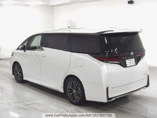 toyota vellfire 2024 CFJ1807743 image 2