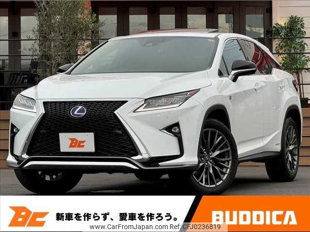 lexus rx 2018 -LEXUS--Lexus RX DAA-GYL25W--GYL25-0016254---LEXUS--Lexus RX DAA-GYL25W--GYL25-0016254- image 1