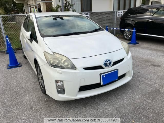 toyota prius 2010 -TOYOTA--Prius DAA-ZVW30--ZVW30-5241671---TOYOTA--Prius DAA-ZVW30--ZVW30-5241671- image 1