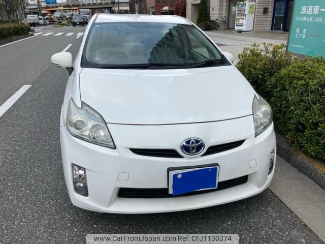 toyota prius 2010 -TOYOTA--Prius DAA-ZVW30--ZVW30-1317389---TOYOTA--Prius DAA-ZVW30--ZVW30-1317389- image 1