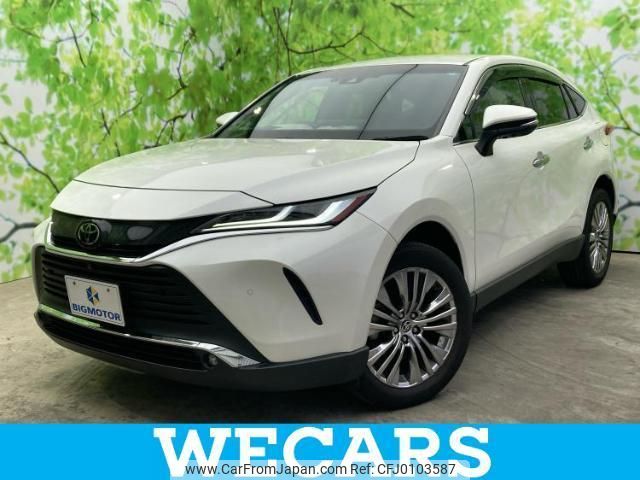 toyota harrier 2021 quick_quick_6BA-MXUA80_MXUA80-0032873 image 1