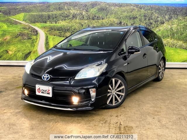 toyota prius 2013 -TOYOTA--Prius DAA-ZVW30--ZVW30-1723415---TOYOTA--Prius DAA-ZVW30--ZVW30-1723415- image 1