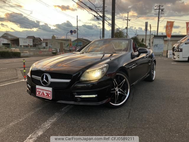 mercedes-benz slk-class 2011 quick_quick_MBA-172457_WDD1724572F013873 image 1