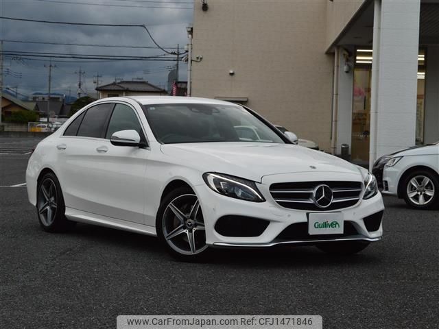 mercedes-benz c-class 2017 -MERCEDES-BENZ--Benz C Class DBA-205040C--WDD2050402R348469---MERCEDES-BENZ--Benz C Class DBA-205040C--WDD2050402R348469- image 1