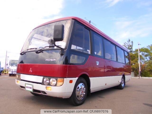 mitsubishi-fuso rosa-bus 2001 -MITSUBISHI--Rosa KK-BE66DG--BE66DG-100495---MITSUBISHI--Rosa KK-BE66DG--BE66DG-100495- image 1