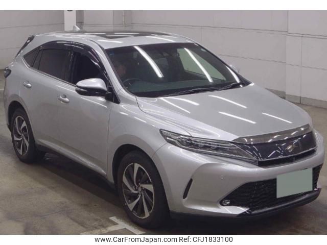toyota harrier 2017 CFJ1833100 image 1