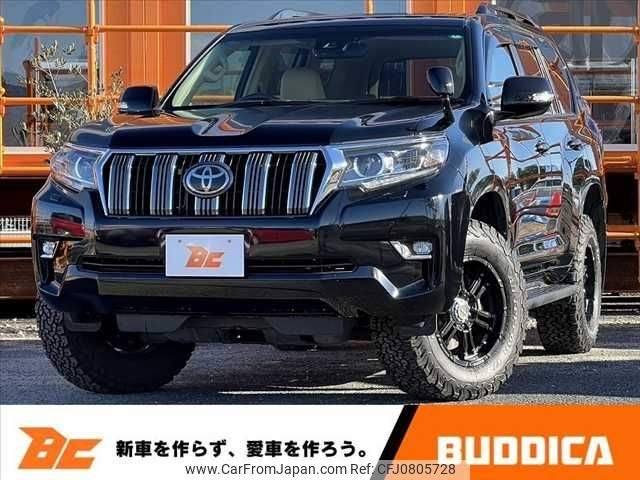 toyota land-cruiser-prado 2019 -TOYOTA--Land Cruiser Prado CBA-TRJ150W--TRJ150-0100721---TOYOTA--Land Cruiser Prado CBA-TRJ150W--TRJ150-0100721- image 1