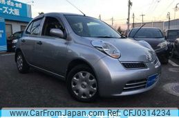 nissan march 2009 TE147