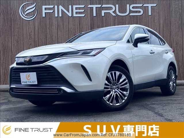 toyota harrier 2020 CFJ1780160 image 1