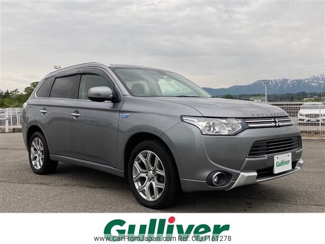 mitsubishi outlander-phev 2014 -MITSUBISHI--Outlander PHEV DLA-GG2W--GG2W-0100145---MITSUBISHI--Outlander PHEV DLA-GG2W--GG2W-0100145- image 1