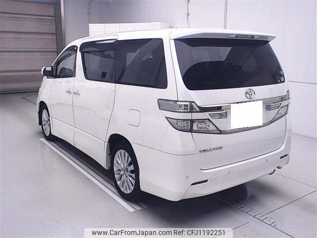 toyota vellfire 2013 -TOYOTA 【富山 334ﾐ318】--Vellfire ANH25W-8043842---TOYOTA 【富山 334ﾐ318】--Vellfire ANH25W-8043842- image 2