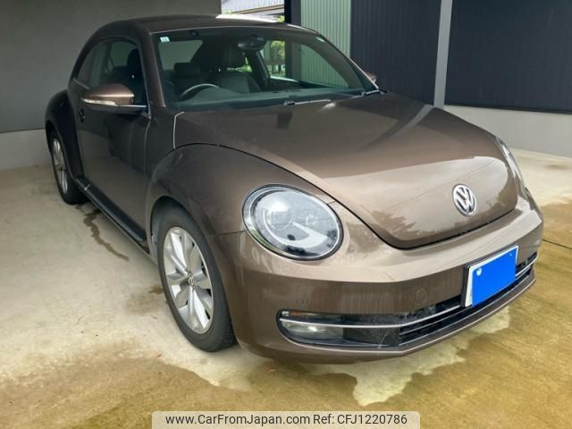 volkswagen the-beetle 2015 -VOLKSWAGEN--VW The Beetle DBA-16CBZ--WVWZZZ16ZFM613075---VOLKSWAGEN--VW The Beetle DBA-16CBZ--WVWZZZ16ZFM613075- image 2