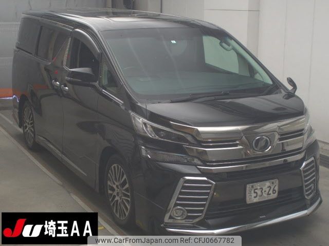 toyota vellfire 2018 -TOYOTA--Vellfire AGH30W-0166985---TOYOTA--Vellfire AGH30W-0166985- image 1