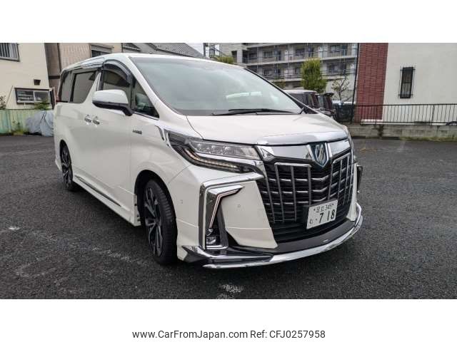 toyota alphard 2020 -TOYOTA 【足立 345ﾑ 718】--Alphard AYH30W--AYH30-0110876---TOYOTA 【足立 345ﾑ 718】--Alphard AYH30W--AYH30-0110876- image 1