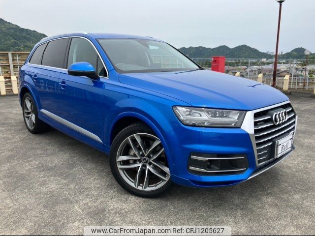 audi q7 2017 -AUDI 【静岡 333ﾗ5】--Audi Q7 4MCRES--HD037192---AUDI 【静岡 333ﾗ5】--Audi Q7 4MCRES--HD037192- image 1
