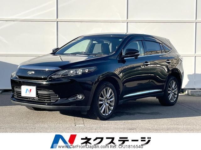toyota harrier 2017 CFJ1816540 image 1