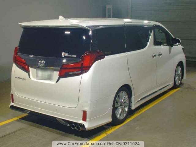 toyota alphard 2020 -TOYOTA 【湘南 327ﾘ 888】--Alphard 3BA-AGH30W--AGH30-0352092---TOYOTA 【湘南 327ﾘ 888】--Alphard 3BA-AGH30W--AGH30-0352092- image 2