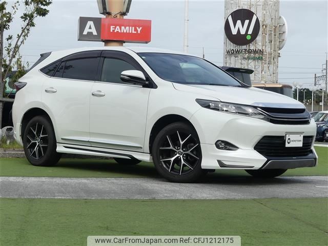 toyota harrier 2017 CFJ1212175 image 1